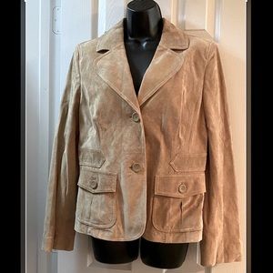 LOFT Genuine Suede Jacket, Size 10